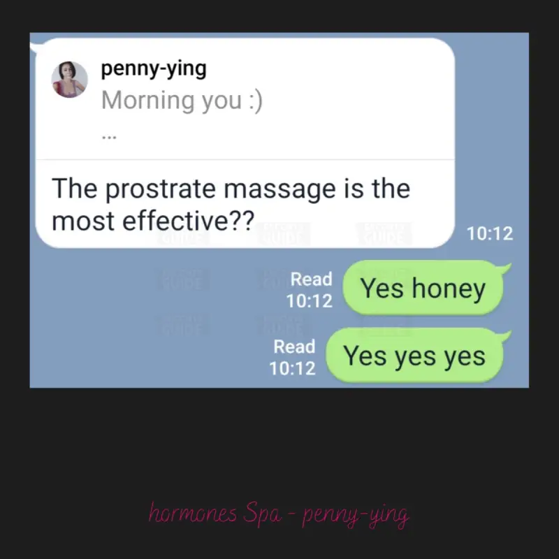 PROSTATE MASSAGE.