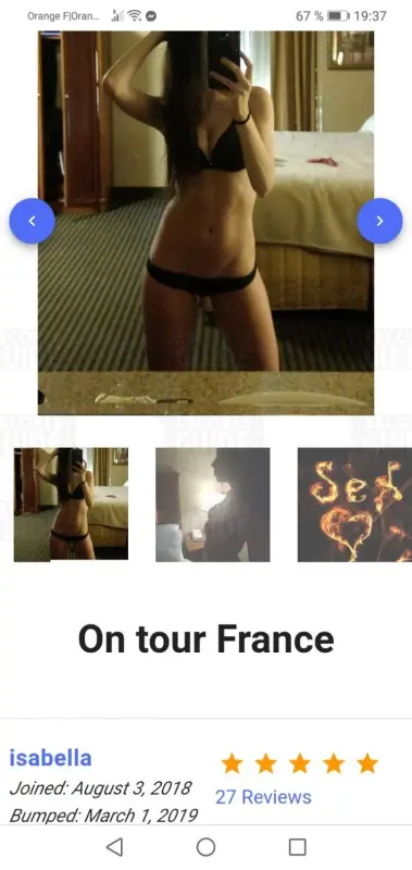 Escortgirl Isabella